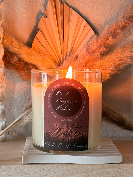 No. 7 Amyris + Amber - 16oz Candle
