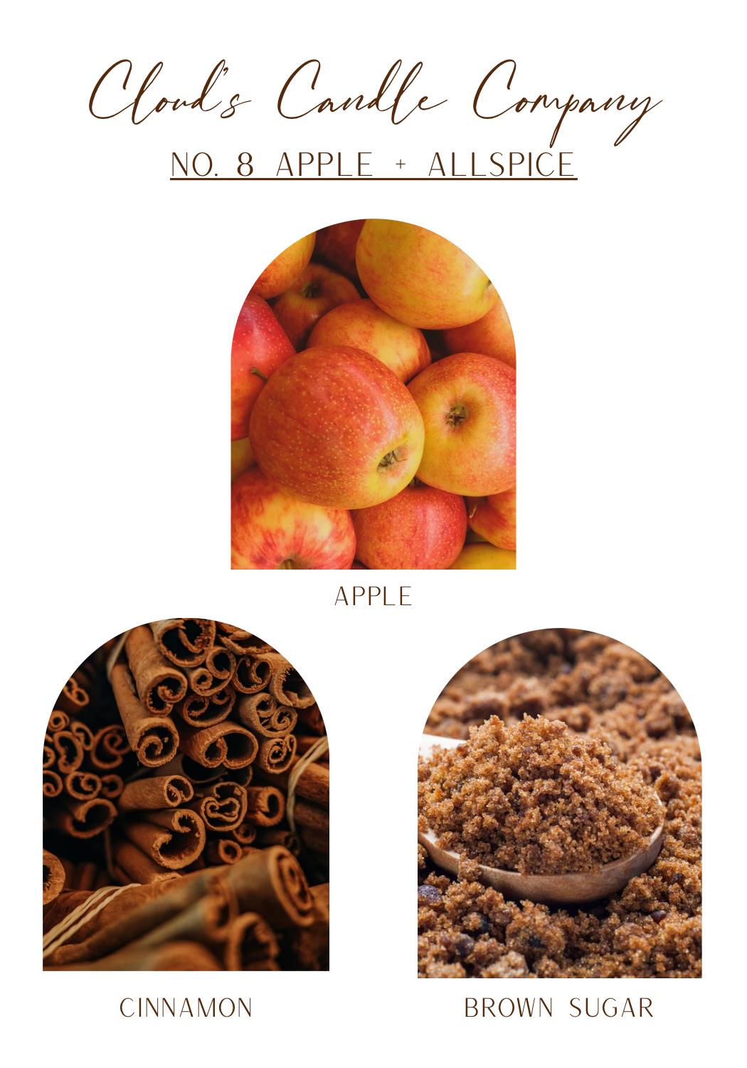 No. 8 Apple + Allspice - 16oz Candle
