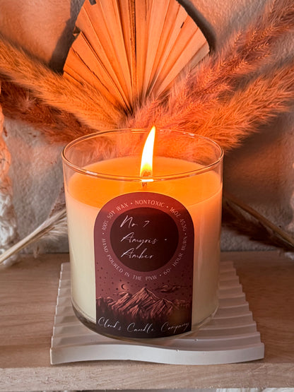 No. 7 Amyris + Amber - 16oz Candle